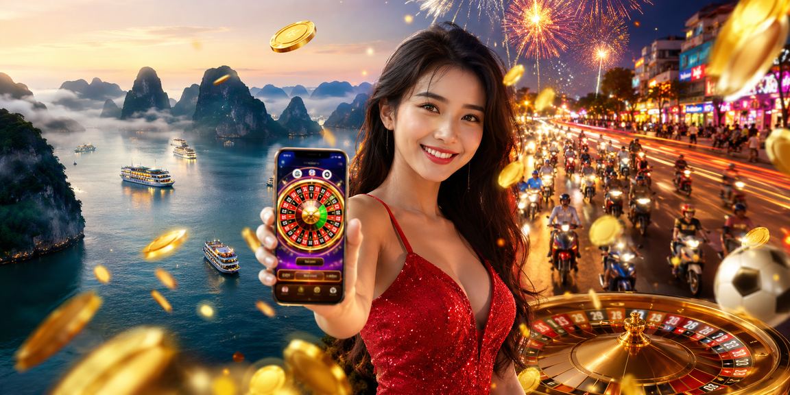 Trải nghiệm live casino roulette tại Vịnh Hạ Long qua điện thoại di động
