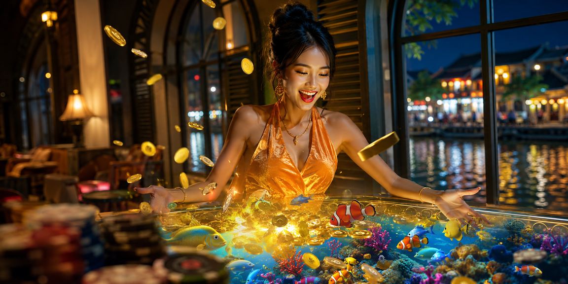 Người chơi Hội An thư giãn bên ly cà phê và khám phá danh mục casino trực tuyến mx6