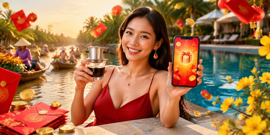 Người dùng vùng đồng bằng sông Cửu Long nhận thưởng phong bì đỏ khi tham gia cá cược trên mx6
